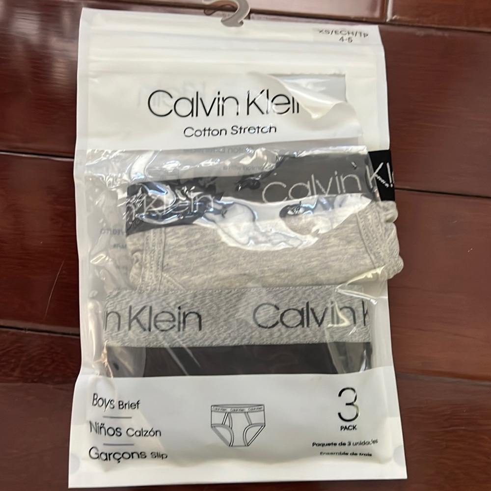 Boys Calvin Klein underwear NEW